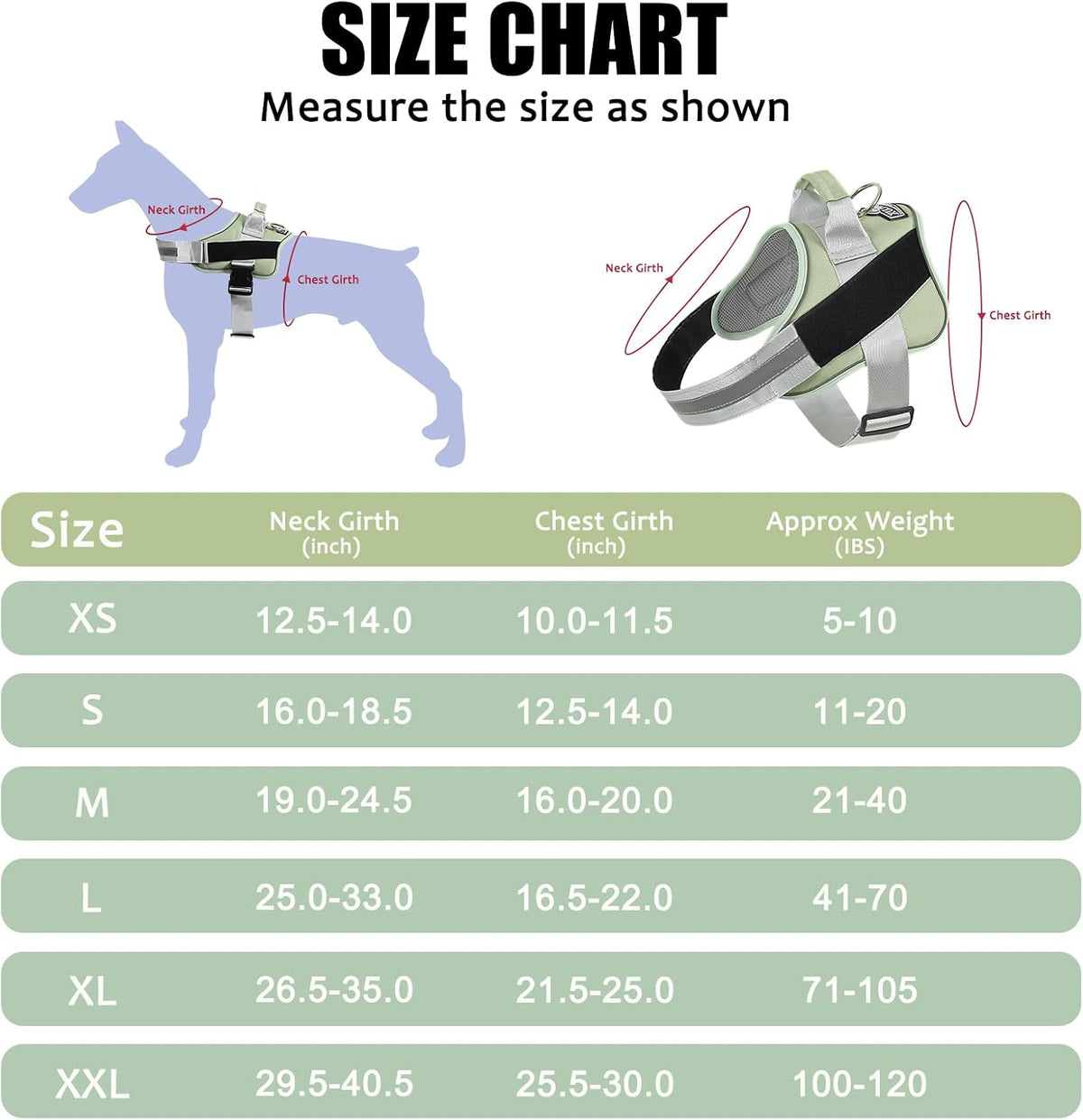 Dog Harness, No-Pull Reflective Dog Vest, Breathable Adjustable Pet Harness with Handle for Outdoor Walking - No More Pulling, Tugging or Choking (Blue, S)