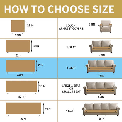 Waterproof Couch Cover for Dogs Washable,Faux Fur Pet Couch Covers for Sofa,Soft Dog Bed Cover Non-Slip Couch Covers for 3 Cushion Couch Sofa Pet Friendly (Off White, 35" x 82")