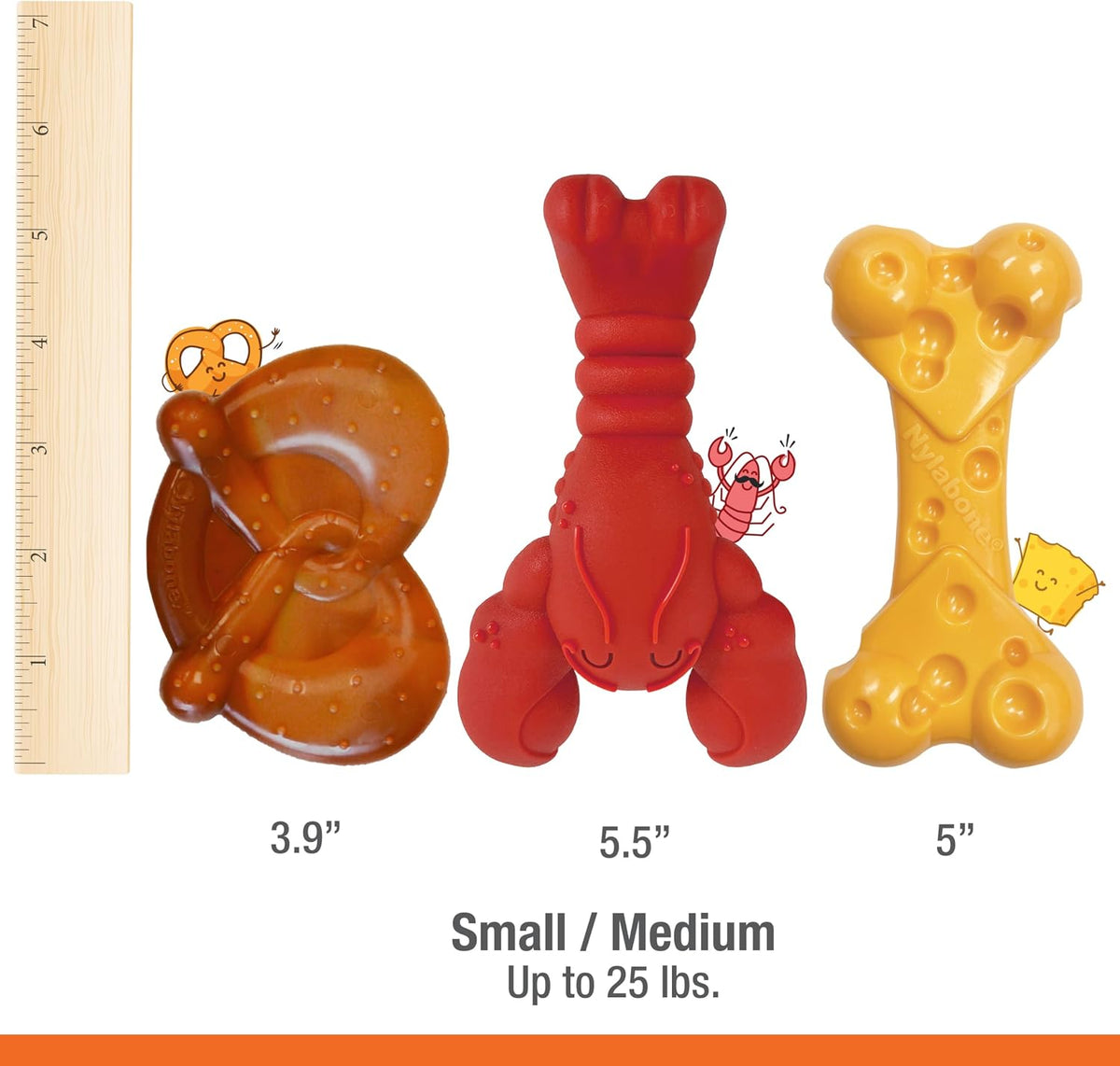 Lobster Power Chew Toy for Dogs, Dog Toys for Aggressive Chewers