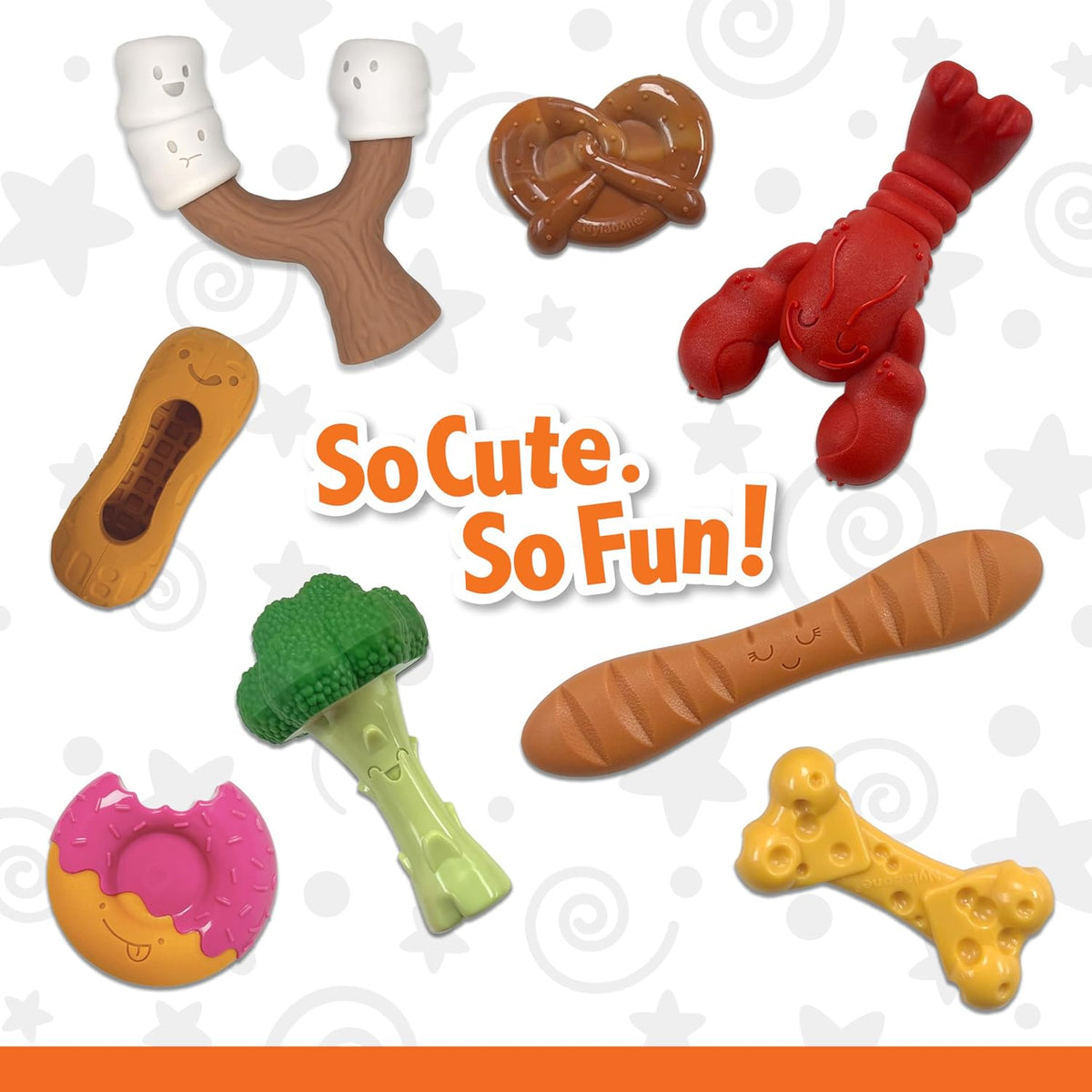 Lobster Power Chew Toy for Dogs, Dog Toys for Aggressive Chewers