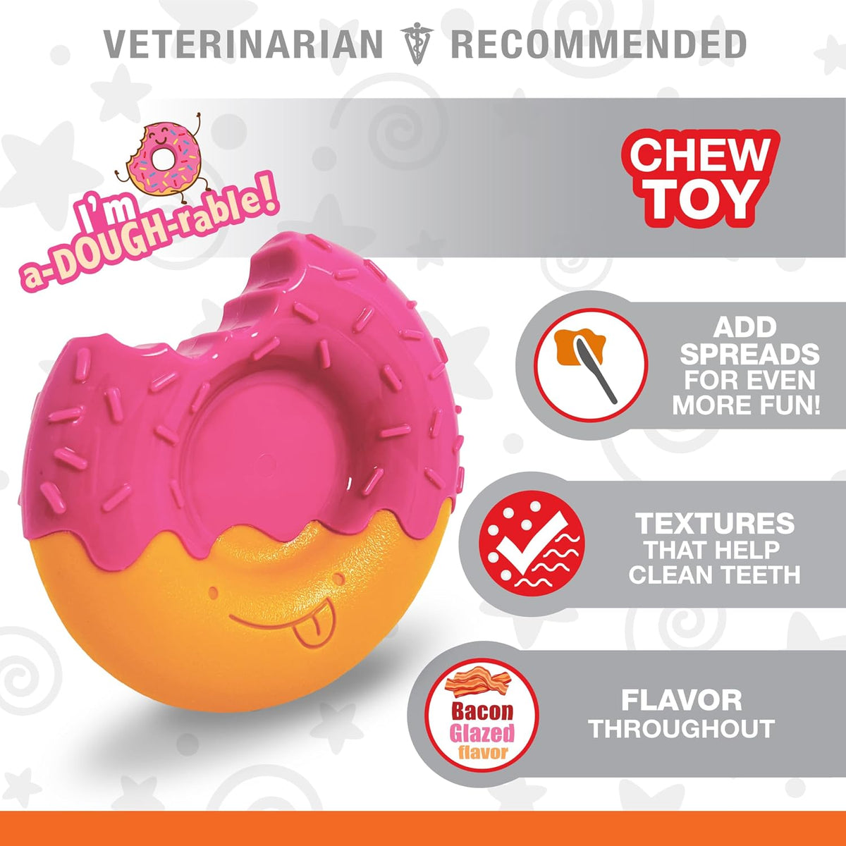 Lobster Power Chew Toy for Dogs, Dog Toys for Aggressive Chewers