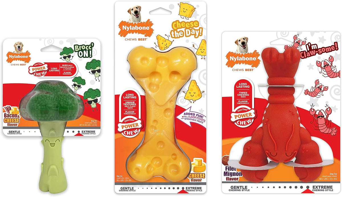 Lobster Power Chew Toy for Dogs, Dog Toys for Aggressive Chewers