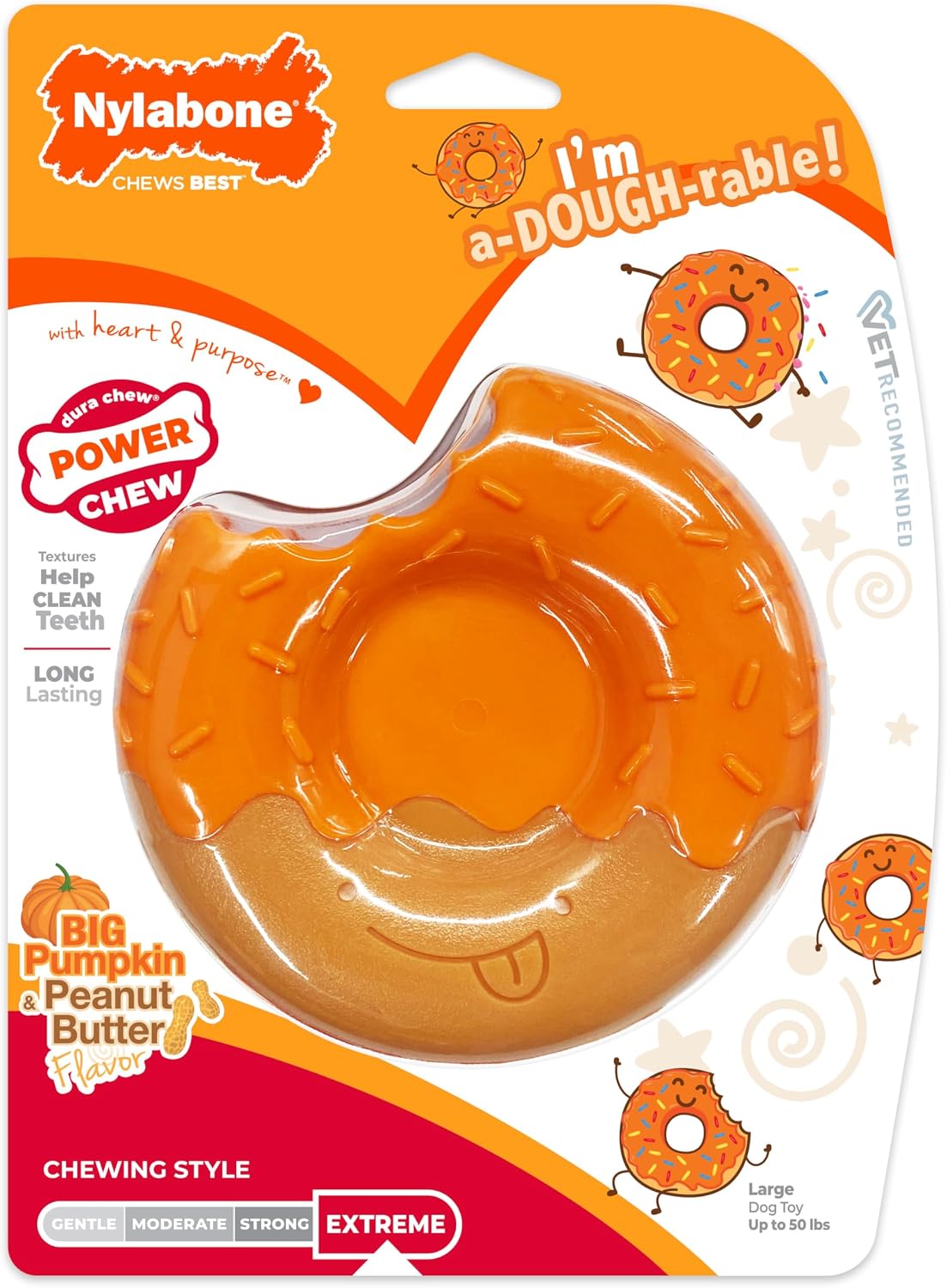Lobster Power Chew Toy for Dogs, Dog Toys for Aggressive Chewers