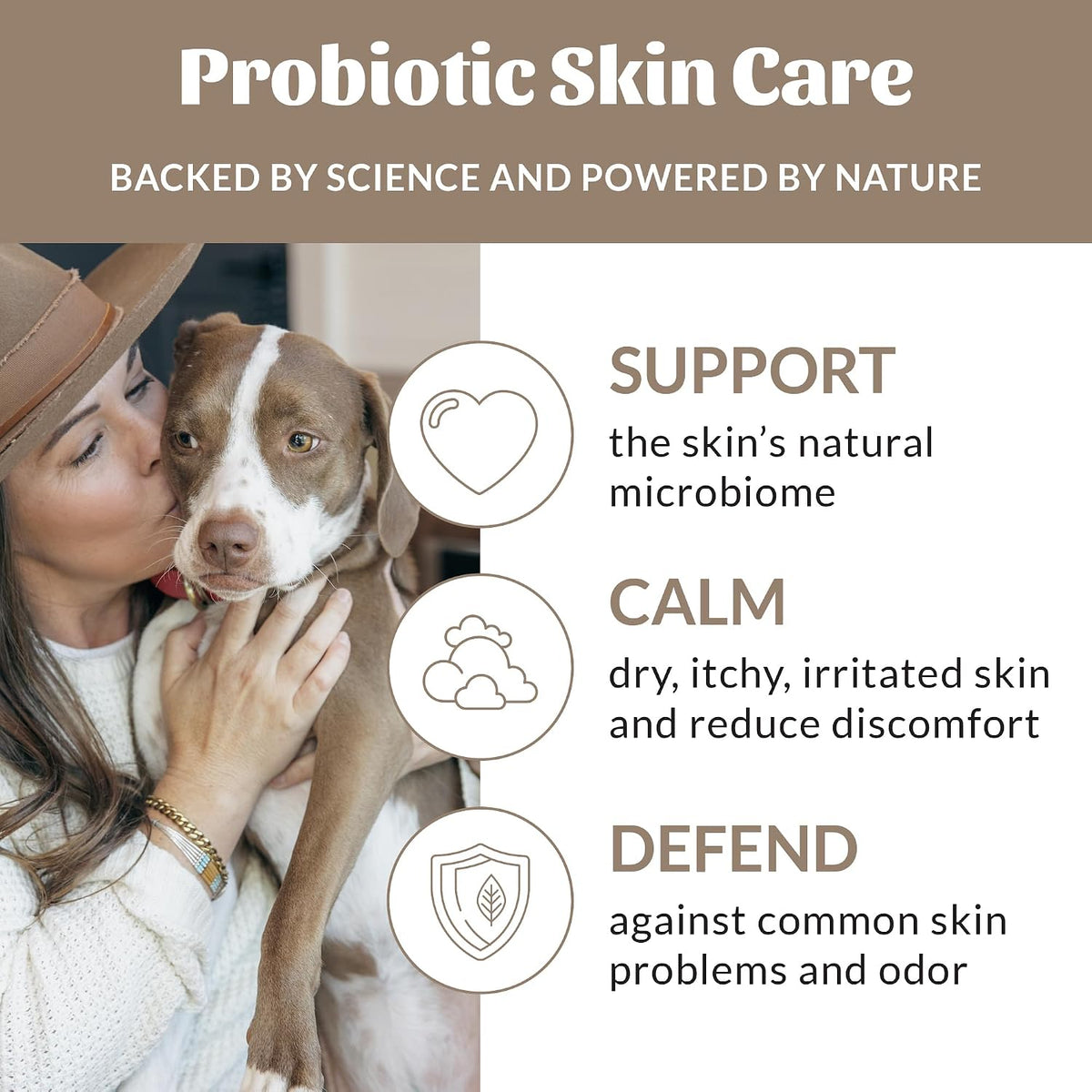Probiotic Dog Shampoo and Conditioner - DOTW, 16 oz