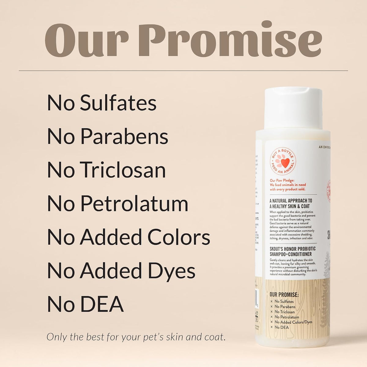 Probiotic Dog Shampoo and Conditioner - DOTW, 16 oz