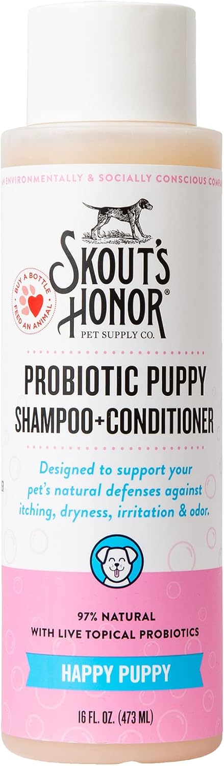 Probiotic Dog Shampoo and Conditioner - DOTW, 16 oz