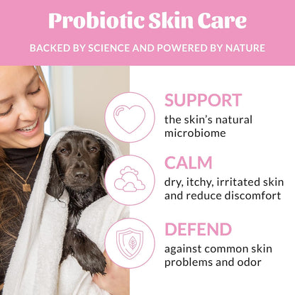 Probiotic Dog Shampoo and Conditioner - DOTW, 16 oz