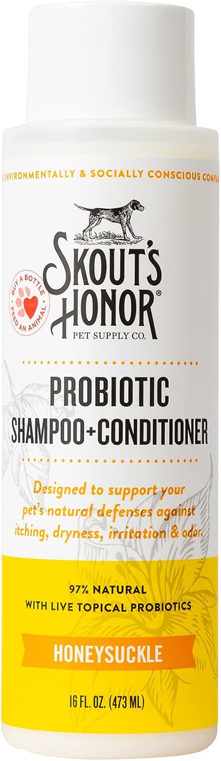Probiotic Dog Shampoo and Conditioner - DOTW, 16 oz