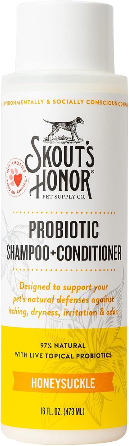 Probiotic Dog Shampoo and Conditioner - DOTW, 16 oz