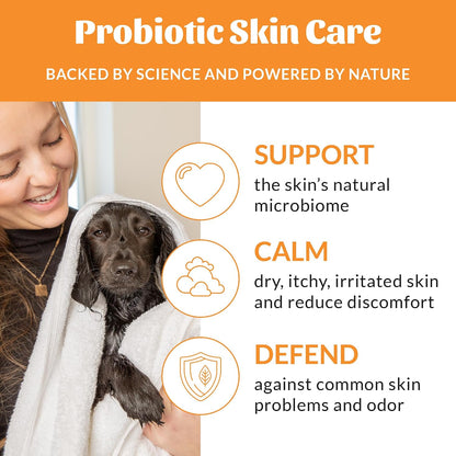 Probiotic Dog Shampoo and Conditioner - DOTW, 16 oz