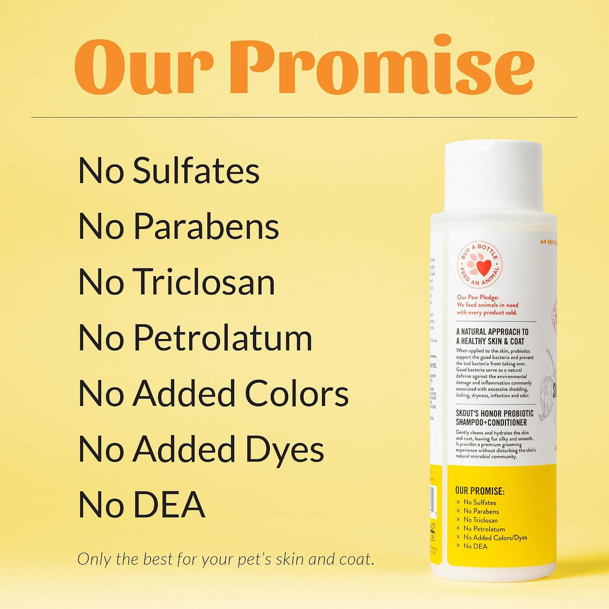 Probiotic Dog Shampoo and Conditioner - DOTW, 16 oz