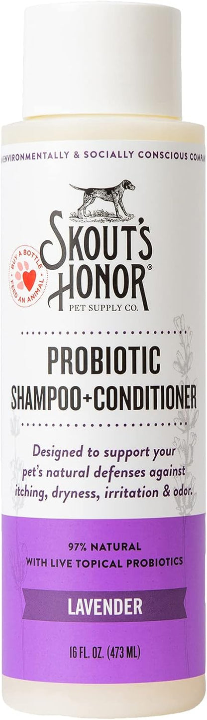 Probiotic Dog Shampoo and Conditioner - DOTW, 16 oz