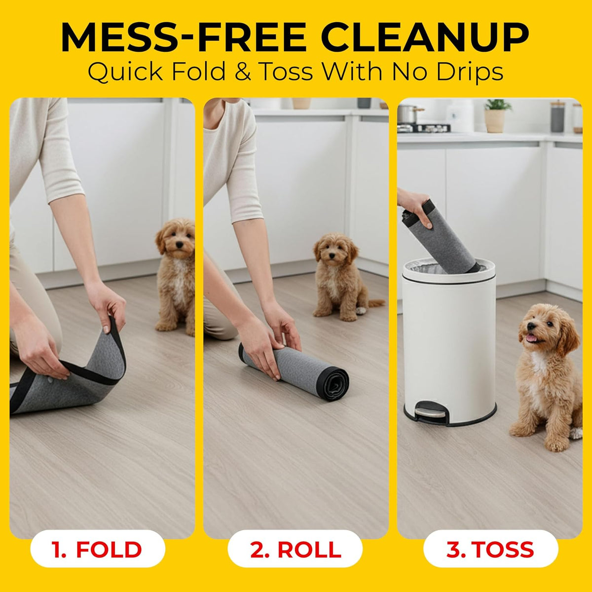 Glad for Pets XL Charcoal Training Pads for Dogs and Puppies, 30 Count