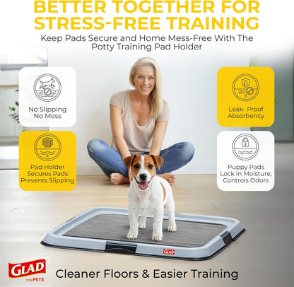 Glad for Pets XL Charcoal Training Pads for Dogs and Puppies, 30 Count