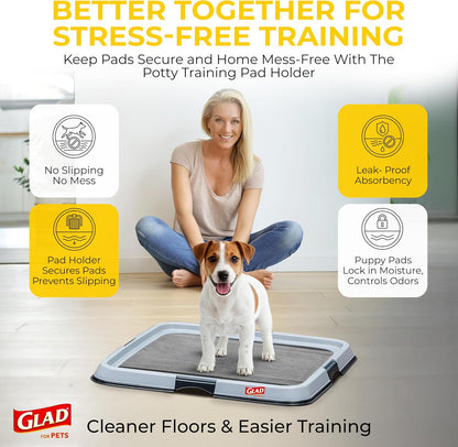 Glad for Pets XL Charcoal Training Pads for Dogs and Puppies, 30 Count