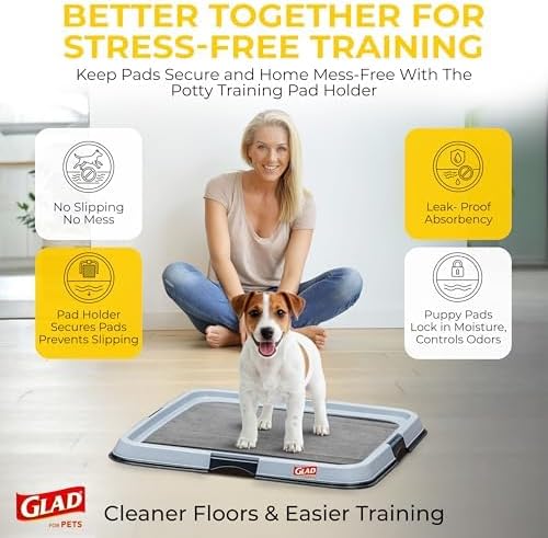 Glad for Pets XL Charcoal Training Pads for Dogs and Puppies, 30 Count