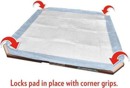 Dog Training Pad Holder, Fits Pads 21 by 21-Inch or Larger