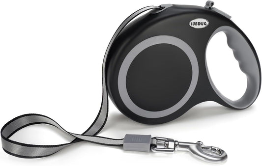 Retractable Dog Leash, 26 Feet Dog Leash for Small to Large Dogs up to 110lbs,Heavy Duty Design with Anti-Slip Handle, One-Handed Quick-Lock Braking System.