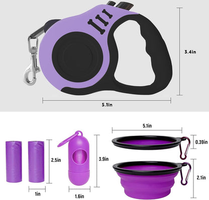Retractable Dog Leash Automatic Telescopic Tractor Dog Tape