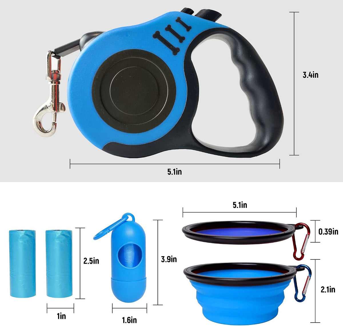 Retractable Dog Leash Automatic Telescopic Tractor Dog Tape