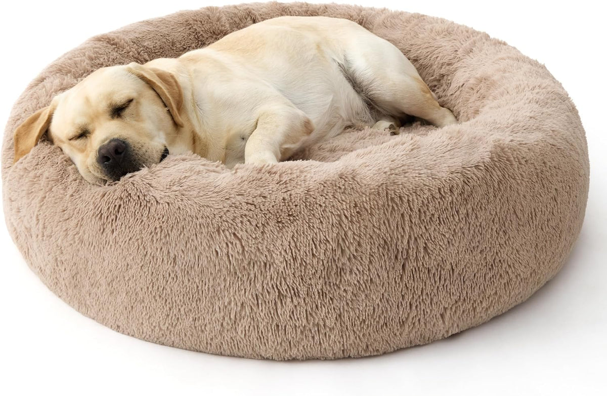 SupportMax® Calming Dog Bed Medium Size Dog Washable Pet Bed,30in