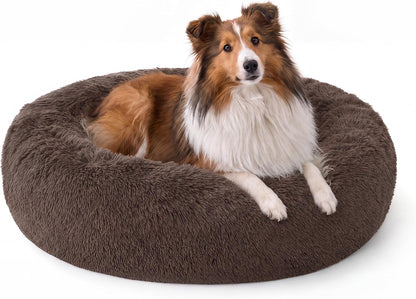 SupportMax® Calming Dog Bed Medium Size Dog Washable Pet Bed,30in