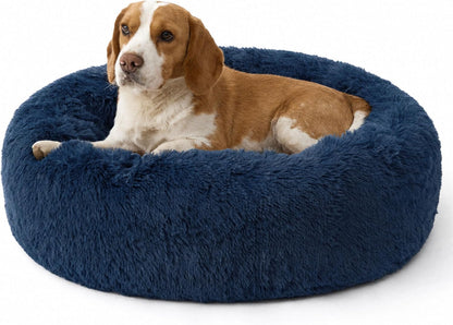 SupportMax® Calming Dog Bed Medium Size Dog Washable Pet Bed,30in