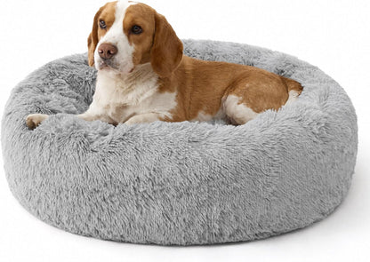 SupportMax® Calming Dog Bed Medium Size Dog Washable Pet Bed,30in