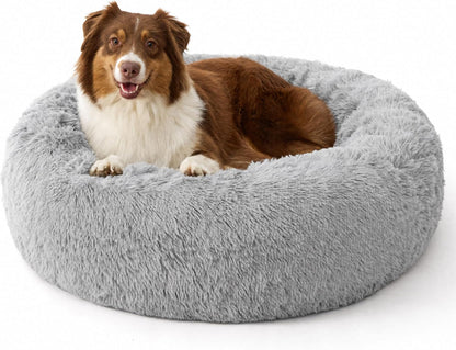 SupportMax® Calming Dog Bed Medium Size Dog Washable Pet Bed,30in