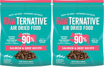 RawTernative Air-Dried Dog Food, Beef & Beef Organs Recipe, 1 lb