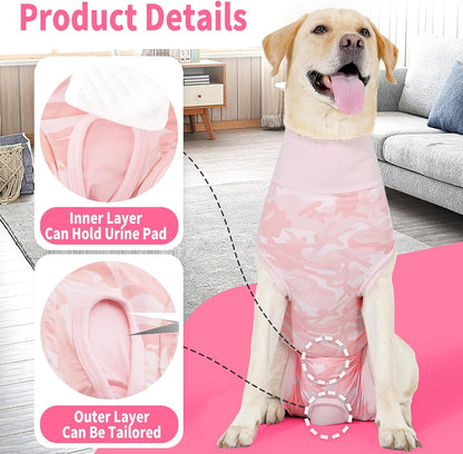 Dog Onesie for Surgery Female, Dog Surgery Spay Recovery Suit