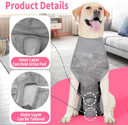 Dog Onesie for Surgery Female, Dog Surgery Spay Recovery Suit