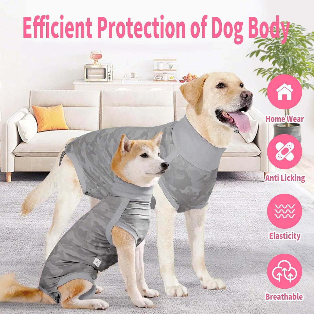 Dog Onesie for Surgery Female, Dog Surgery Spay Recovery Suit