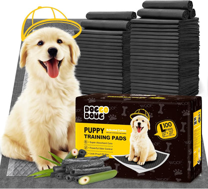 Dog Pee Pads for Dogs XXL 30"x36" with Adhesive Tabs
