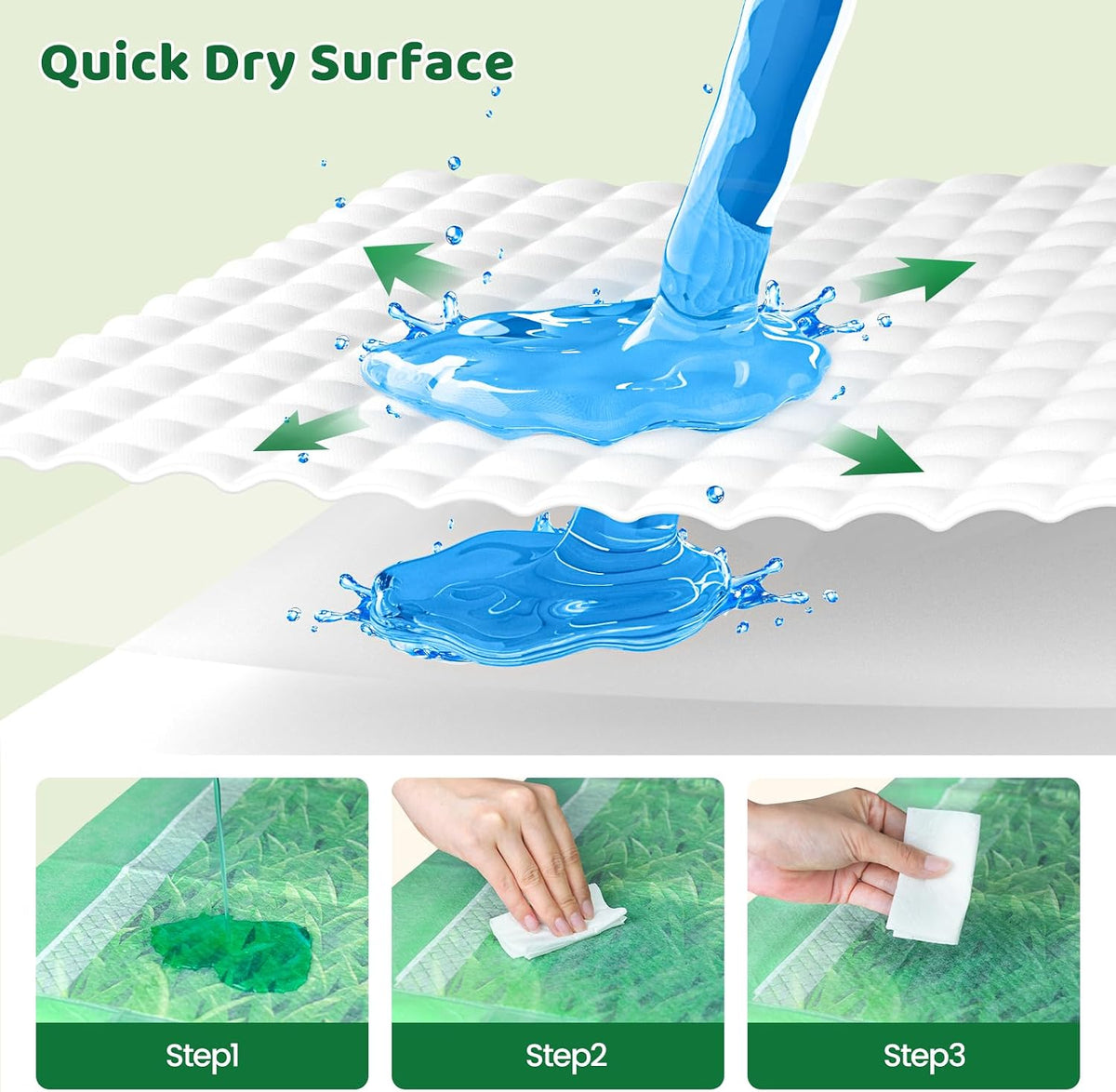 Dog Pee Pads for Dogs XXL 30"x36" with Adhesive Tabs