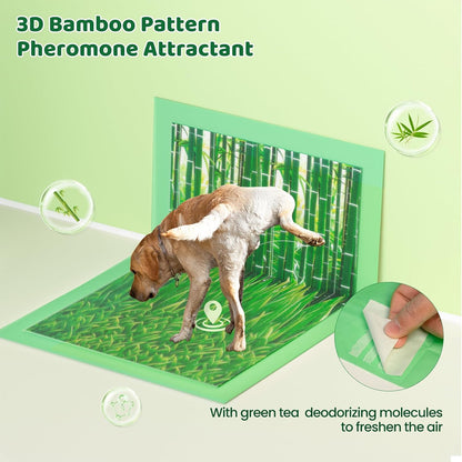 Dog Pee Pads for Dogs XXL 30"x36" with Adhesive Tabs