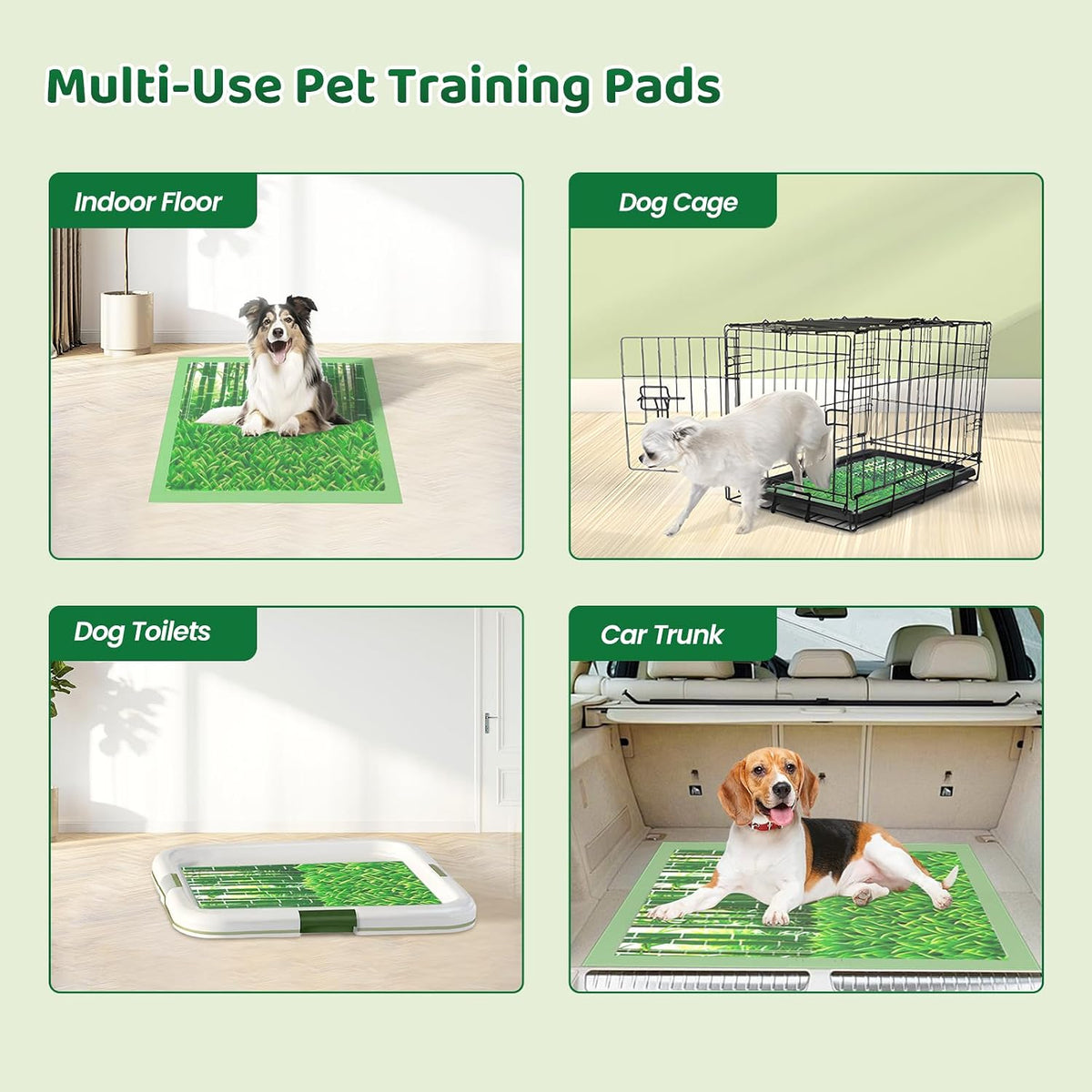 Dog Pee Pads for Dogs XXL 30"x36" with Adhesive Tabs