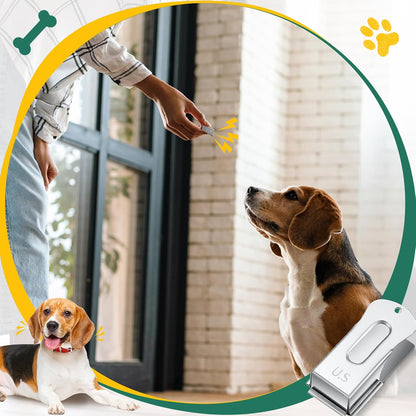 2 Pcs Dog Training Clicker Brass Cricket for Dogs Cats, Black