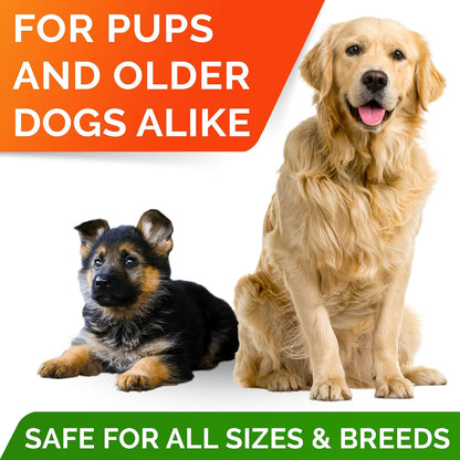 Dog Allergy & Itching Relief - Anti Itch, Skin&Coat Support Chews w/Omega 3