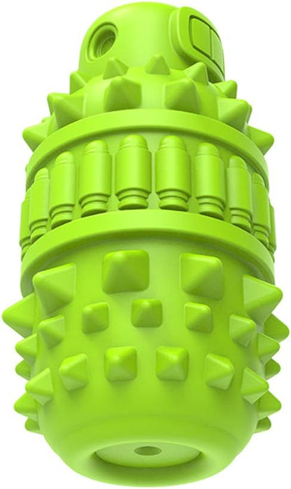 PIFFZEDO Natural Rubber Squeaky Dog Chew Toy for Large Aggressive Chewers