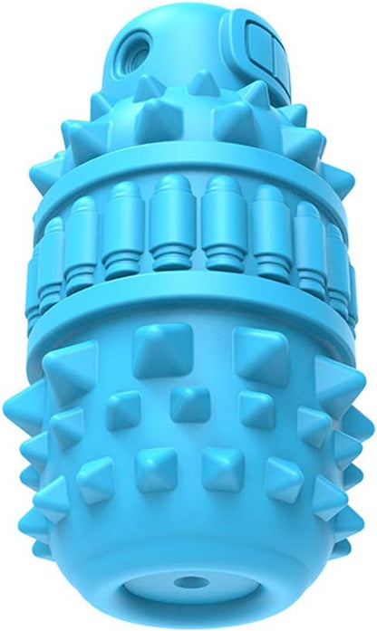 PIFFZEDO Natural Rubber Squeaky Dog Chew Toy for Large Aggressive Chewers