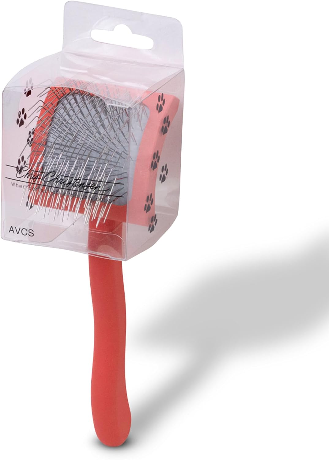 Slicker Brush for Dogs, Groom Like a Professional, Ideal For All Coat Types, Remove Shedding Coat, Tangles and Dead Undercoat, 17 mm Stainless Steel Pins, Medium