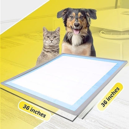 Dog Pee Pad Holder - Fits Up to 36” x 36” Pee Pad - - Grey