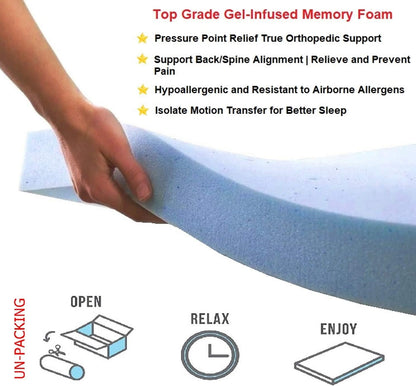 Orthopedic Dog Bed with Memory Foam for Medium Large Pet, Waterproof Liner, Washable Microsuede Gray Cover, 41X27X4 Inch (Fit 42X28 Crate)
