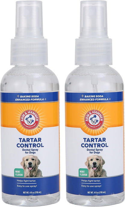 Tartar Control Dental Spray for Dogs, Mint, 4 Fl Oz