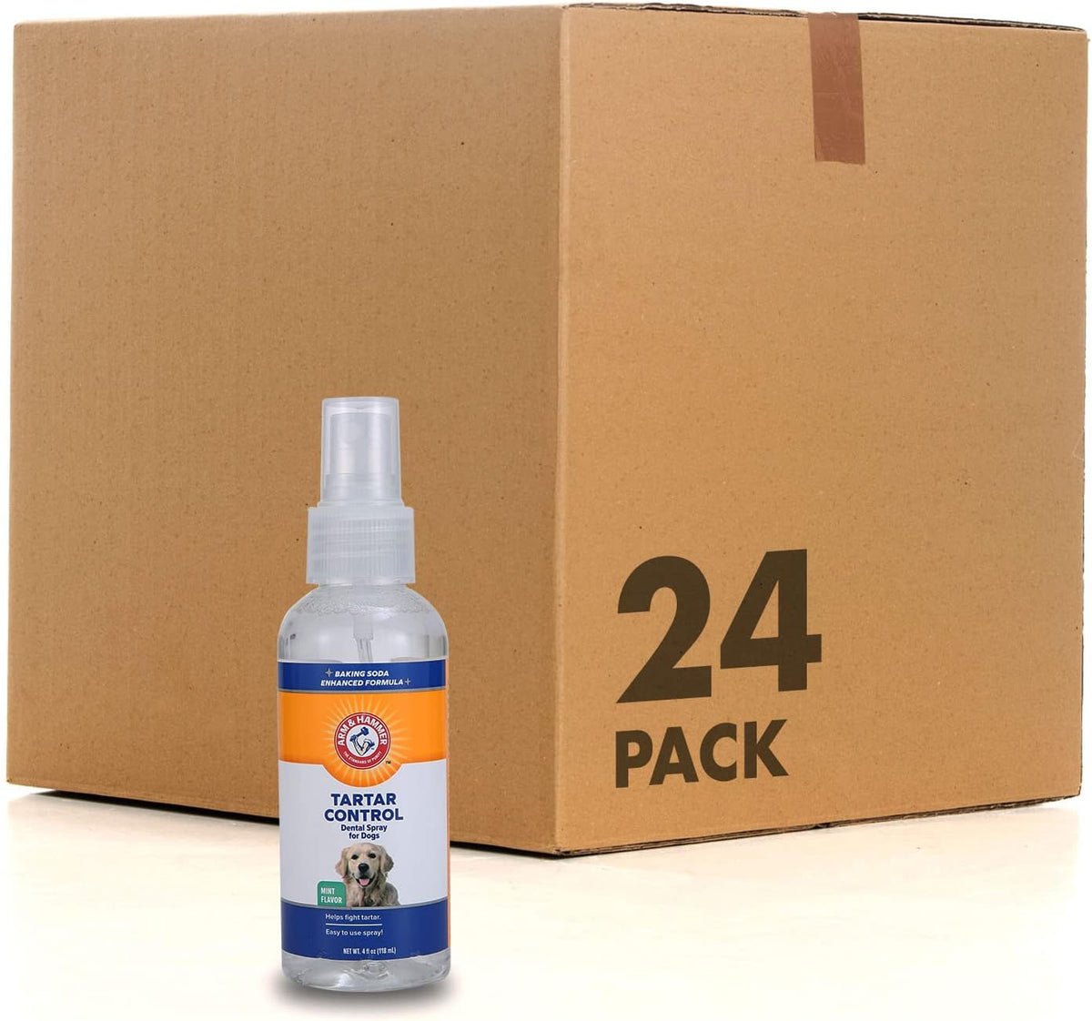 Tartar Control Dental Spray for Dogs, Mint, 4 Fl Oz
