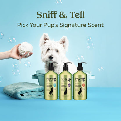 Dog Shampoo and Conditioner, Blue Ribbon, 1-Pack | Probiotic pH-balanced formula nourishes, detangles and deep cleans for silky coat, Puppy Shampoo and Conditioner