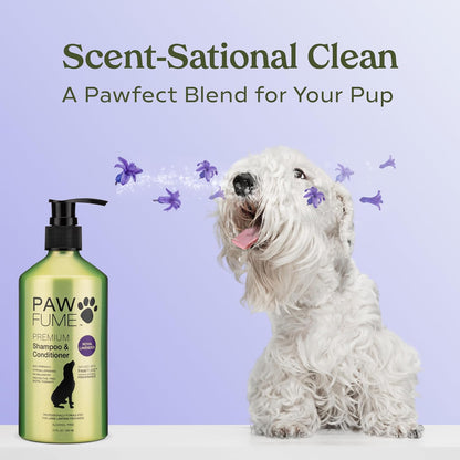 Dog Shampoo and Conditioner, Blue Ribbon, 1-Pack | Probiotic pH-balanced formula nourishes, detangles and deep cleans for silky coat, Puppy Shampoo and Conditioner