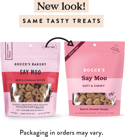 Salmon Flavor Soft & Chewy Dog Treats, 6 oz