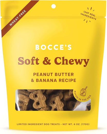 Salmon Flavor Soft & Chewy Dog Treats, 6 oz
